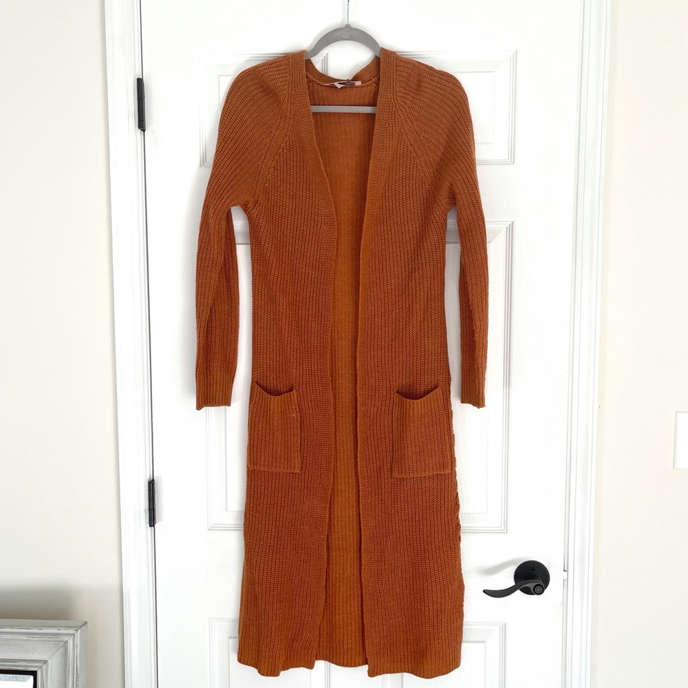 Harlow & Rose knit Burnt Orange cardigan